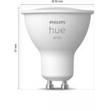Philips Hue White GU10 Smarter Sport pack double 400 lm, Lampe à LED 
