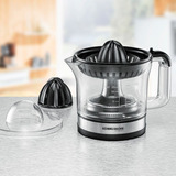 Rommelsbacher Presse-agrumes ZP 50, Appareil presse-agrumes Acier inoxydable/Noir