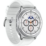 Samsung Galaxy Watch8 Classic Bluetooth (46 mm), Smartwatch Blanc, 3,3 cm (1.3"), AMOLED, Écran tactile, 64 Go, GPS (satellite), 63,5 g