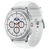 Samsung Galaxy Watch8 Classic Bluetooth (46 mm), Smartwatch Blanc, 3,3 cm (1.3"), AMOLED, Écran tactile, 64 Go, GPS (satellite), 63,5 g