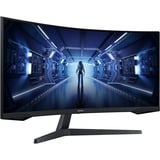 Samsung Odyssey G5 34" Moniteur UltraWide gaming incurvé  Noir, HDMI, DisplayPort, 165 Hz