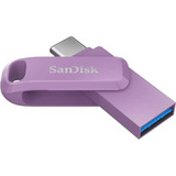 SanDisk Ultra Dual Drive Go 128 Go, Clé USB Violâtre, USB-A 3.2 (5 Gbit/s), USB-C 3.2 (5 Gbit/s)