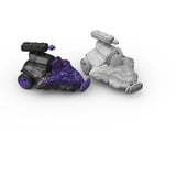 Schleich ELDRADOR CREATURES Jet des Ténèbres rétrofriction avec Mini Creature, Figurine Action/Aventure, 6 an(s), Gris, Violet
