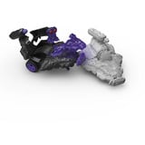 Schleich ELDRADOR CREATURES Jet des Ténèbres rétrofriction avec Mini Creature, Figurine Action/Aventure, 6 an(s), Gris, Violet
