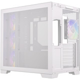 Silentware View A-RGB boîtier midi tower Blanc | 2x USB-A | 1x USB-C | RGB | Verre Trempé