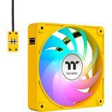 Thermaltake CT120 EX ARGB Sync PC Cooling Fan Bumblebee ventilateurs de boîtier Jaune, 3 pièces, 120 x 120 x 25 mm, PWM