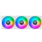 Thermaltake CT140 EX Reverse ARGB Sync PC Cooling Fan ventilateurs de boîtier Blanc, 3 pièces, 140 x 140 x 25 mm, PWM