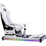 Thermaltake Cockpit de simulateur de vol GF500 Snow, Simulateur de course Blanc