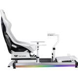 Thermaltake Cockpit de simulateur de vol GF500 Snow, Simulateur de course Blanc