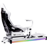 Thermaltake Cockpit de simulateur de vol GF500 Snow, Simulateur de course Blanc