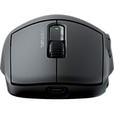 Turtle Beach Burst II Air - Souris gaming sans fil 2,4 GHz : ultralégère avec 47 g, touches optiques, symétrique, capteur optique 26 000 PPP, Bluetooth, autonomie 120 heures, câble USB-C Noir Noir, 4 GHz : ultralégère avec 47 g, touches optiques, symétrique, capteur optique 26 000 PPP, Bluetooth, autonomie 120 heures, câble USB-C Noir, Droitier, Optique, RF sans fil + Bluetooth, 26000 DPI, Noir