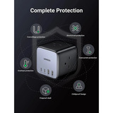 UGREEN multiprise à 3 prises avec usb 3x prises, 2x USB-C, 2x USB-A