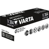 Varta SR621 SW/SR60 SW/V364 1BL Batterie à usage unique Argent-Oxide (S) Argent, Batterie à usage unique, SR60, Argent-Oxide (S), 1,55 V, 1 pièce(s), 20 mAh