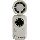 Verbatim Cool 'n' Go Ice Touch Mini, Ventilateur Blanc/Argent