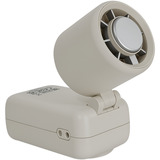 Verbatim Cool 'n' Go Ice Touch Mini, Ventilateur Blanc/Argent