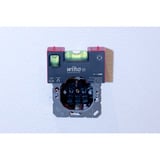 Wiha Mini-niveau de poche 8 cm, Niveau à bulle d'air Gris/Rouge