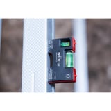 Wiha Mini-niveau de poche 8 cm, Niveau à bulle d'air Gris/Rouge