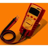 Wiha Multimètre numérique jusqu'à 600 V AC, CAT IV, Appareil de mesure Rouge/Jaune