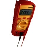 Wiha Multimetre numerique jusqu'a 600 V AC, CAT IV, Appareil de mesure Rouge/Jaune