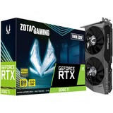 ZOTAC GAMING GeForce RTX 3060 Ti Twin Edge LHR NVIDIA 8 Go GDDR6, Carte graphique GeForce RTX 3060 Ti, 8 Go, GDDR6, 256 bit, 7680 x 4320 pixels, PCI Express x16 4.0