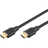 goobay Câble HDMI Ultra96 Noir/Or