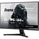 iiyama G2441HSU-B1 écran plat de PC 60,5 cm (23.8") 1920 x 1080 pixels Full HD LED Noir Moniteur gaming Noir, 1x DisplayPort, 1x HDMI, 2x USB-A, 144 Hz, 60,5 cm (23.8"), 1920 x 1080 pixels, Full HD, LED, 1 ms, Noir