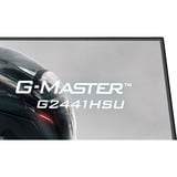 iiyama G2441HSU-B1 écran plat de PC 60,5 cm (23.8") 1920 x 1080 pixels Full HD LED Noir Moniteur gaming Noir, 1x DisplayPort, 1x HDMI, 2x USB-A, 144 Hz, 60,5 cm (23.8"), 1920 x 1080 pixels, Full HD, LED, 1 ms, Noir