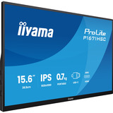iiyama ProLite P1671HSC-B1 15.6" Moniteur Noir (Mat), 1x Mini HDMI, 2x USB-C