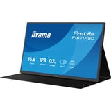 iiyama ProLite P1671HSC-B1 15.6" Moniteur  Noir (Mat), 1x Mini HDMI (Type-C), 2x USB-C, Audio