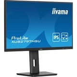 iiyama ProLite XUB2797HSU-B2 écran plat de PC 68,6 cm (27") 1920 x 1080 pixels Full HD LED Noir Moniteur  Noir (Mat), 68,6 cm (27"), 1920 x 1080 pixels, Full HD, LED, 1 ms, Noir
