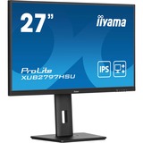 iiyama ProLite XUB2797HSU-B2 écran plat de PC 68,6 cm (27") 1920 x 1080 pixels Full HD LED Noir Moniteur  Noir (Mat), 68,6 cm (27"), 1920 x 1080 pixels, Full HD, LED, 1 ms, Noir