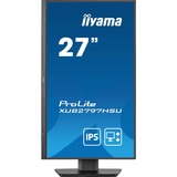iiyama ProLite XUB2797HSU-B2 écran plat de PC 68,6 cm (27") 1920 x 1080 pixels Full HD LED Noir Moniteur  Noir (Mat), 68,6 cm (27"), 1920 x 1080 pixels, Full HD, LED, 1 ms, Noir
