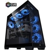 ALTERNATE Custom PC Series • iCUE Blue Elements Gaming-PC, PC gaming Noir/transparent
