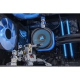 ALTERNATE Custom PC Series • iCUE Blue Elements Gaming-PC, PC gaming Noir/transparent