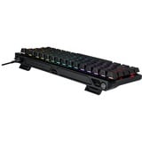 ASUS ROG Falchion Ace HFX clavier Gaming USB QWERTZ Allemand Noir Noir, Layout DE, ROG HFX, Avec fil, USB, Magnetic-mechanical key switch, QWERTZ, LED RGB, Noir
