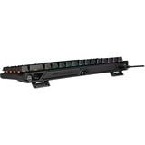 ASUS ROG Falchion Ace HFX clavier Gaming USB QWERTZ Allemand Noir Noir, Layout DE, ROG HFX, Avec fil, USB, Magnetic-mechanical key switch, QWERTZ, LED RGB, Noir