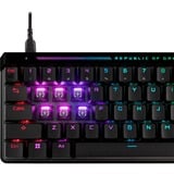 ASUS ROG Falchion Ace HFX clavier Gaming USB QWERTZ Allemand Noir Noir, Layout DE, ROG HFX, Avec fil, USB, Magnetic-mechanical key switch, QWERTZ, LED RGB, Noir