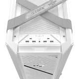 ASUS  boîtier midi tower Blanc | 4x USB-A | 2x USB-C | RGB | Window