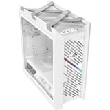 ASUS  boîtier midi tower Blanc | 4x USB-A | 2x USB-C | RGB | Window
