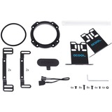 Alphacool Core 200 Aurora Ausgleichsbehälter D5/VPP Acetal/Acryl, Réservoir/Pompe Noir