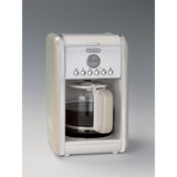 Ariete 1342/03 Semi-automatique Machine à café filtre, Machine à café à filtre Crème, Machine à café filtre, Café moulu, 1100 W, Beige