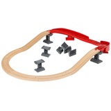 BRIO World Pack de rails Montagne et Vallée, Train Bois/Rouge