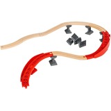 BRIO World Pack de rails Montagne et Vallée, Train Bois/Rouge