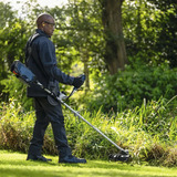 Bosch Débroussailleuse sans fil GFR 18V-25 BH Professional solo, 18 Volts, Coupe-bordures Bleu/Noir