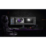 Cooler Master  57" 8K UHD Moniteur UltraWide gaming incurvé  Gris foncé
