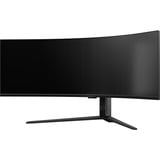 Cooler Master  57" 8K UHD Moniteur UltraWide gaming incurvé  Gris foncé