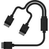 Corsair Câble Y-splitter iCUE LINK, Câble en Y Noir, 60 centimètres