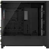 Corsair  boîtier midi tower Noir | 4x USB-A | 1x USB-C | RGB | Verre Trempé