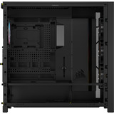 Corsair  boîtier midi tower Noir | 4x USB-A | 1x USB-C | RGB | Verre Trempé