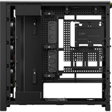 Corsair  boîtier midi tower Noir | 4x USB-A | 1x USB-C | RGB | Verre Trempé